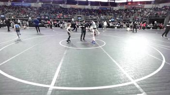 46 lbs Quarterfinal - Brodie Blattner, Purler Wrestling Academy vs Asher Wilbur, Predator Wrestling