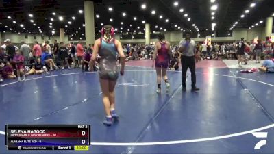 110 lbs Round 1 (4 Team) - Danielle Hagood, Untouchable Lady Reapers vs Shannon Logue, Alabama Elite Red