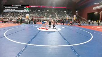 170 lbs Champ. Round 1 - Sophie Meyer, Wheatland vs Jesselee Jackson, Burns/Pine Bluffs