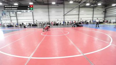 160 lbs Consi Of 16 #1 - Nicolas Barrett, VA vs Lincoln Smiddy, MD