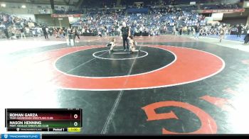 59 lbs Cons. Round 5 - Roman Garza, Team Aggression Wrestling Club vs Nason Henning, Port Angeles Wrestling Club