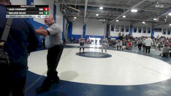 132 lbs Consi Of 4 - Leah Condriet, Framingham vs Melanie Miles, Putnam