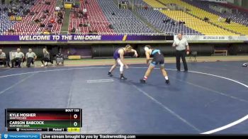 174 lbs 3rd Place Match - Carson Babcock, Northern Iowa vs Kyle Mosher, Unattatched
