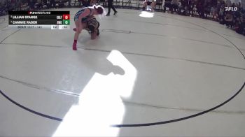 141 lbs Cons. Semi - Cammie Rader, Bridgeport Wrestling Club vs Lillian Stange, Creighton