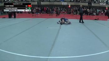 75 lbs Quarterfinal - Liam Thom, Pursuit Wrestling Minnesota vs Koltan Walker, GET Blue Demons
