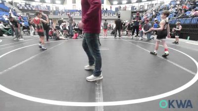 61 lbs Rr Rnd 5 - Kaiser Ailey, Blackwell Wrestling Club vs Cooper Carlton, Cowboy Wrestling Club