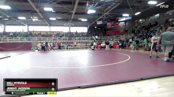 138 lbs Cons. Round 3 - Jeremy Jackson, Bloomington North vs Will Myrvold, Brebeuf