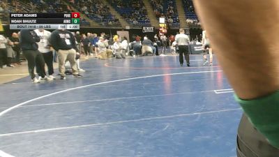 89 lbs Round Of 16 - Peter Adams, Punxsutawney vs Noah Shultz, Armstrong