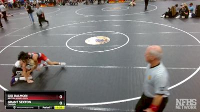 3A 120 lbs Quarterfinal - Gio Balmori, Belton-Honea Path vs Grant Sexton, Camden