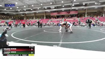 101 lbs 3rd Place Match - Kalena Borge, Manhattan vs Marina Wince, Blackfox