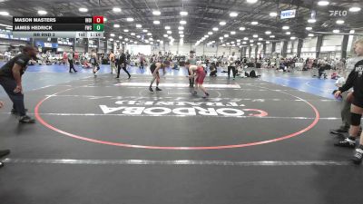 180 lbs Rr Rnd 3 - Mason Masters, Indiana Outlaws Gold - MS vs James Hedrick, Freakztyle Leviathan - MS