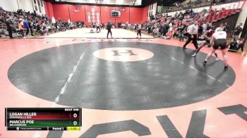 150 lbs Cons. Round 5 - Logan Hiller, EDWARDVILLE (HS) vs Marcus Poe, BOLINGBROOK