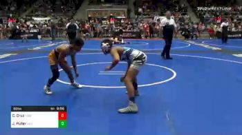 96 lbs Consolation - Carmine Cruz, Tucson Cyclones vs Josiah Puller, Us Strong