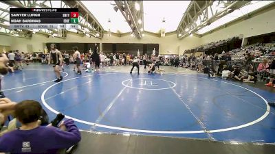 121 lbs Rr Rnd 2 - Sawyer Lufkin, Smitty's Barn MS vs Noah Sardinas, Edge Wrestling