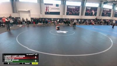 132 lbs Cons. Round 2 - Landry Casey-Moore, Lake Travis Youth Association Wrestling Club vs Sigmar Solaas, 3F Wrestling