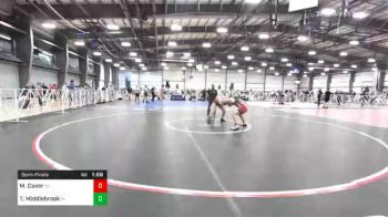 220 lbs Semifinal - Mason Cover, OH vs Tristan Middlebrook, FL