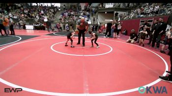 52 lbs 3rd Place - Conner Jameson, Broken Arrow Wrestling Club vs Orion Lewis, Sperry Wrestling Club