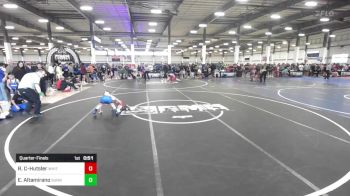 61 lbs Quarterfinal - Raiden Crook-Hutsler, White River Jr. WC vs Estevan Altamirano, Sunnyside WC