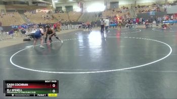 220 lbs Semifinal - Eli Spinell, Williamson Co Wrestling Club vs Cash Cochran, SDWA
