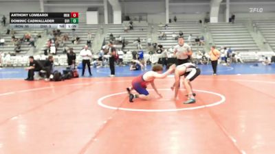 160 lbs Rr Rnd 3 - Anthony Lombardi, Iron Faith Gold - HSB vs Dominic Cadwallader, Division-1 Training Center - HSB