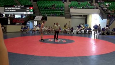 167 lbs Finals (2 Team) - Gavin Eason, Elmore County School vs Aaron Hollinger, Beauregard HS