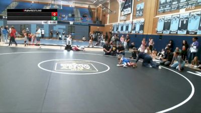 43-46 lbs Round 3 - Grayson Dorber, RWC - Roy Wrestling Club vs Benelli Ovard, Evanston Elite Wrestling