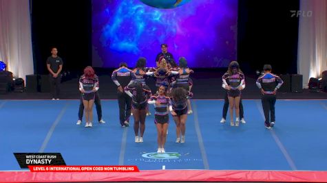West Coast Rush - Dynasty [2026 L6 International Open Coed Non Tumbling Prelims] 2026 The Cheerleading Worlds
