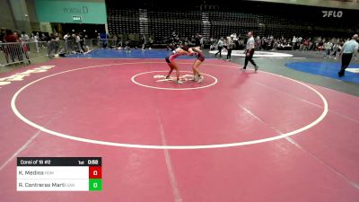 120 lbs Consi Of 16 #2 - Ruby Contreras Martinez, Sanger vs Kore Medina, Redmond