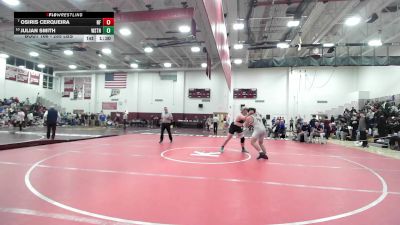 285 lbs Round Of 16 - Osiris Cerqueira, New Fairfield vs Julian Smith, Weston