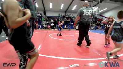 Rr Rnd 5 - Isaiah Tate, Barnsdall Youth Wrestling vs Evan Stokes, Victory Youth Wrestling