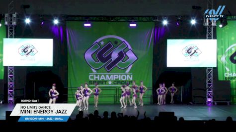 No Limits Dance - Mini Energy Jazz [2024 Mini - Jazz - Small Day 1] 2024 ASC Clash of the Titans Schaumburg & CSG Dance Grand Nationals