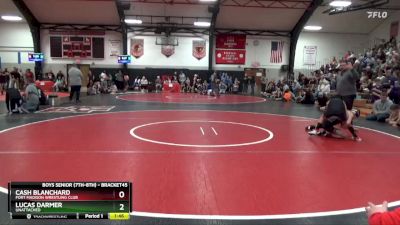 Round 2 - Cash Blanchard, Fort Madison Wrestling Club vs Lucas Darmer, Unattached