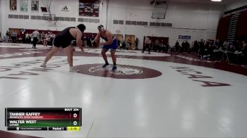 285 lbs Cons. Semi - Tanner Gaffey, Minnesota State Mankato vs Walter West, Luther