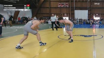 170 lbs 3rd Place - Ryan Meier, Blair Academy vs Cole Pangborn, Blair Academy