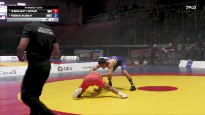 65kg 1st Place Match - Jason-Guy Luneau, Montreal Wrestling Club vs Peiman Biabani, Burnaby Mountain Wrestling Club