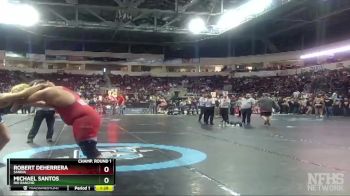 5A 285 lbs Champ. Round 1 - Michael Santos, Rio Rancho vs Robert DeHerrera, Sandia