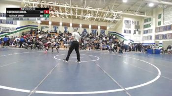 110 lbs Cons. Round 2 - Fatima Soto, Ramona vs Soren Mendoza, Scripps Ranch