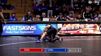 133 lbs Round 2 (4 Team) - Jak Keller, Grand Valley State vs Dominic Ducato, St. Cloud State