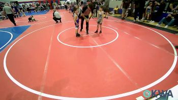 66 lbs Quarterfinal - Bashlin Cardona, Dark Cloud Wrestling Club vs Gabriel Garcia, Checotah Matcats