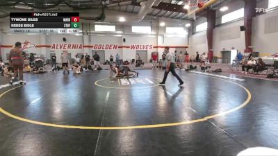 148 lbs Round 3 (12 Team) - Tywone Giles, Mat Assassins Red vs Reese Eidle, Steller Trained Bly