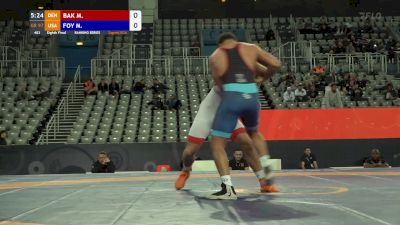 97 kg Rd Of 16 - Michial Foy, USA vs Mathias Bak, DEN