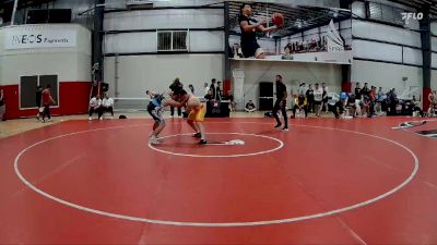97 kg Cons. Round 1 - Elijah Hunter, West Virginia Regional Training Center vs Cameron Cavins, Noke Wrestling RTC