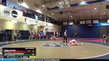 285 lbs Cons. Round 2 - John Meyers, Seton Hill vs Matthew Richardson, East Stroudsburg