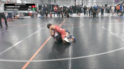 74 lbs Semis - Cameron Allen, Oconomowoc Wrestling Club vs Hunter Amell, Mat Demon Wrestling Club