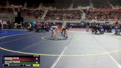 D1-150 lbs Cons. Semi - Peyton Proper, Marana vs Edward Reyes, Valley Vista