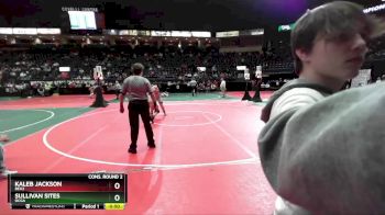 154 lbs Cons. Round 2 - Kaleb Jackson, BEA2 vs Sullivan Sites, OCGA