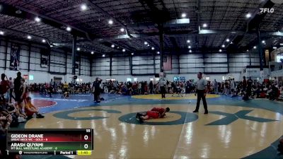 55 lbs Semifinals (4 Team) - Arash Quyami, PIT BULL WRESTLING ACADEMY vs Gideon Drane, GREAT NECK WC - GOLD