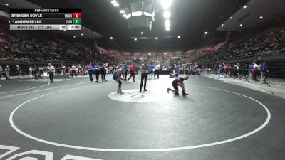 177 lbs Round Of 16 - Brenden Doyle, Woodlake vs Adrien Reyes, Clovis