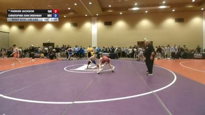 106 lbs Champ. Rd Of 32 - Parker Jackson, Tioga vs Christopher John Dreshman, Mac Wrestling Club