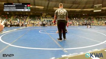 Semifinal - Jack Peterson, Tahlequah Wrestling Club vs Kaleah Kearns, Honey Badgers Wrestling Club